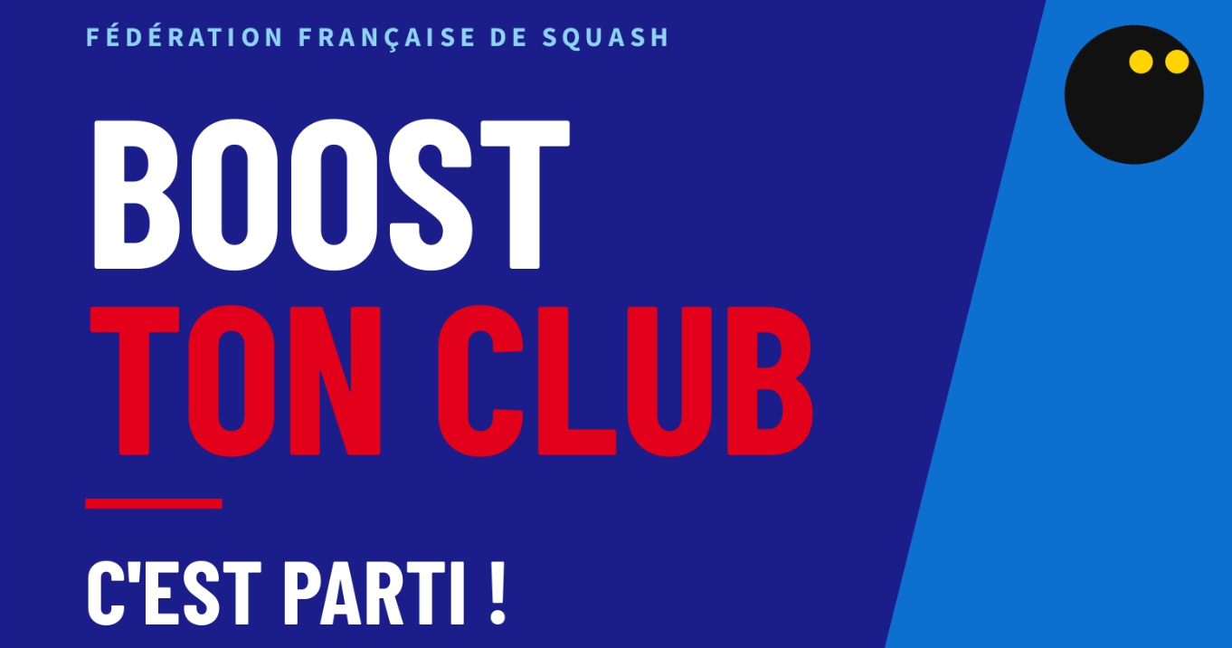 BOOST TON CLUB, C'EST PARTI